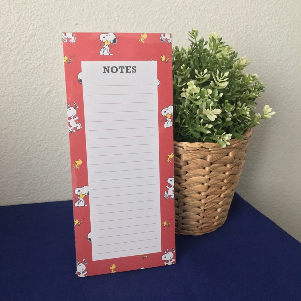 Snoopy and Woodstock Notepad